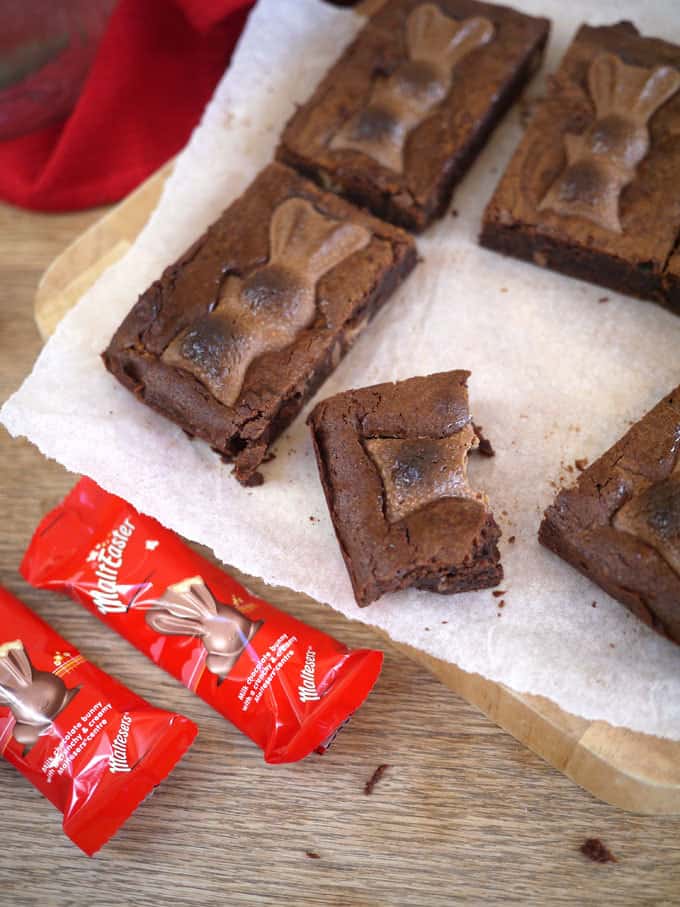 Malteaster Easter Brownies