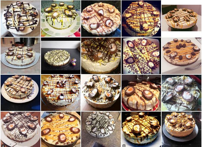 Cadbury's Creme Egg Cheesecakes