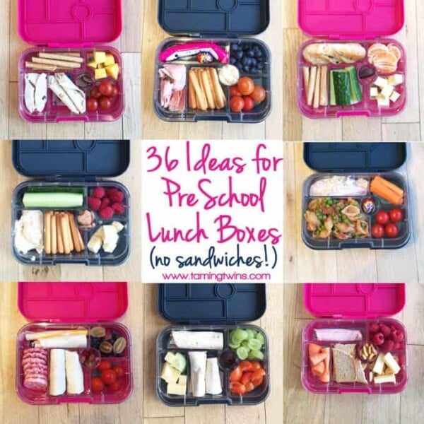 Lunchbox Ideas for PreSchoolers - with no boring sanwiches! Inspiration for more interesting pack ups for kids | https://fatburn.news