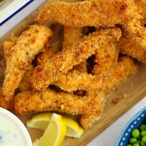 The easiest homemade salmon fish finger recipe for the whole family to enjoy.