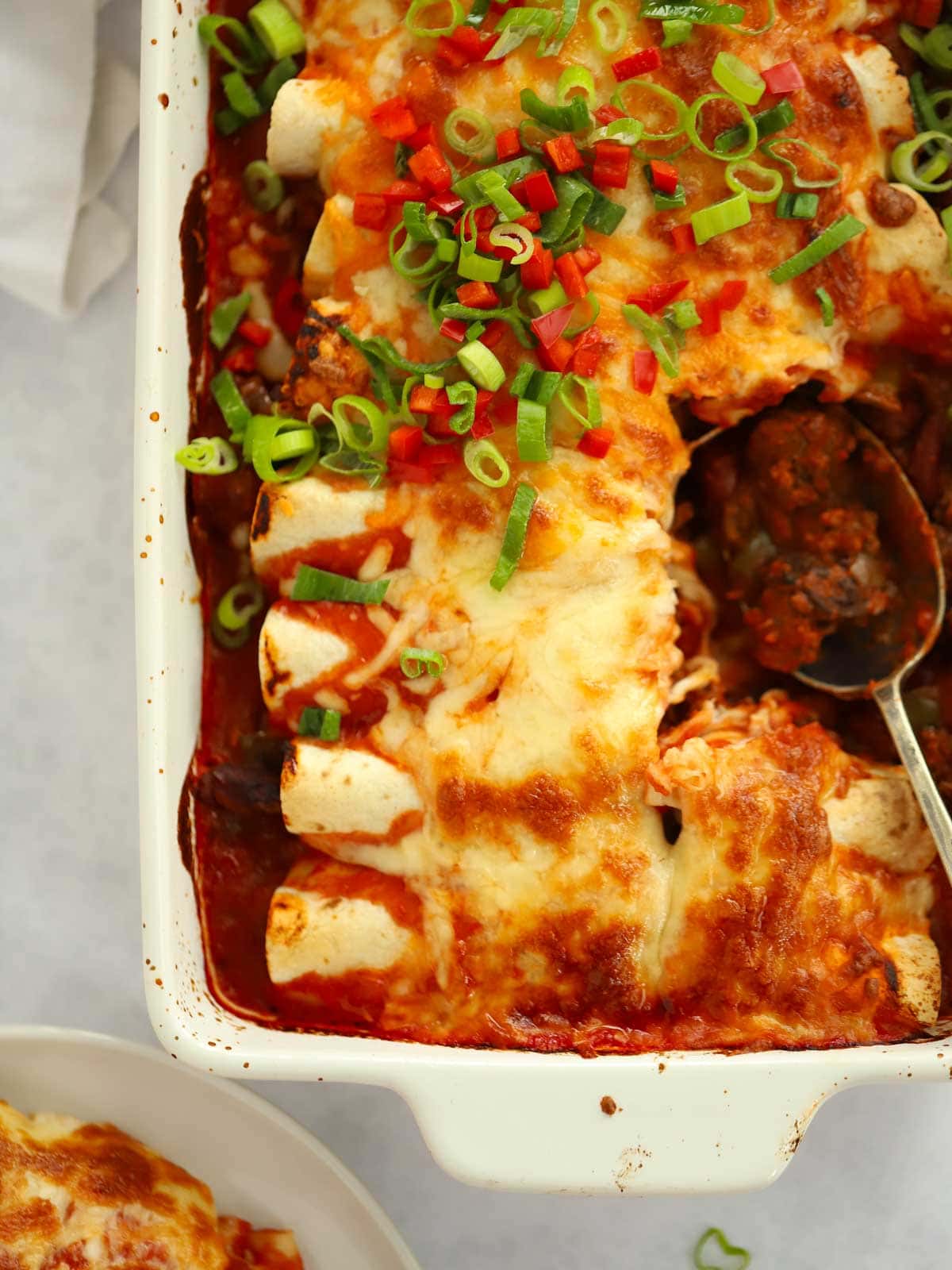 A Chilli Beef Enchilada Recipe for the whole family to enjoy.