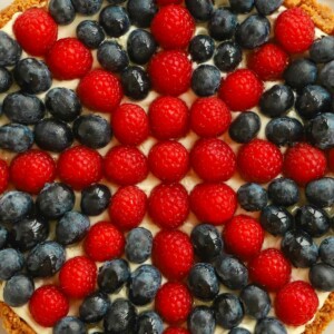 Union Jack Jubilee Lemon Cheesecake Tart Recipe
