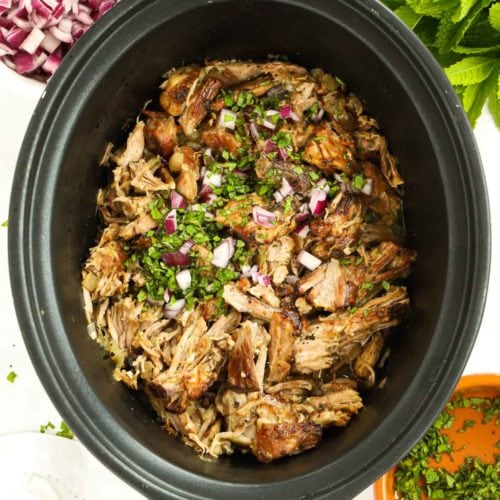 Slow cooked Pork Carnitas recipe
