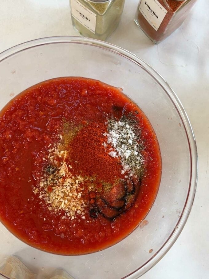 How to make an easy meatloaf recipe step 3.