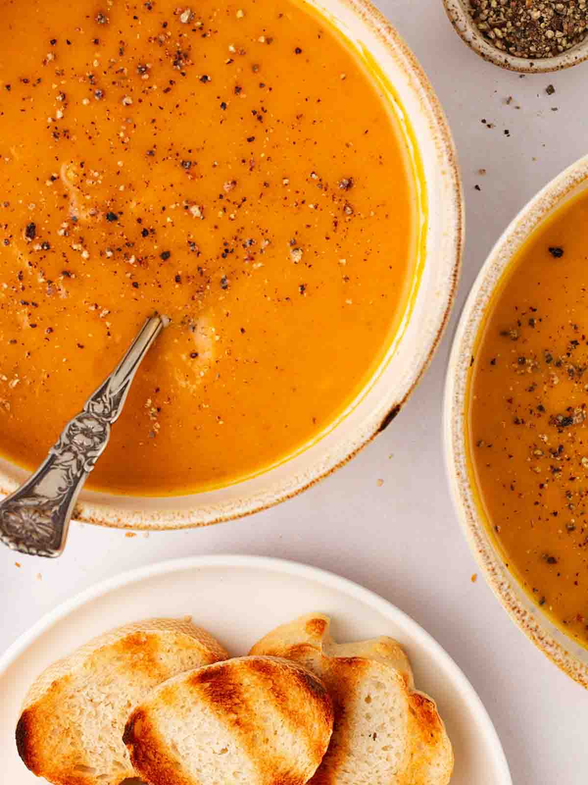 Easy butternut squash soup recipe
