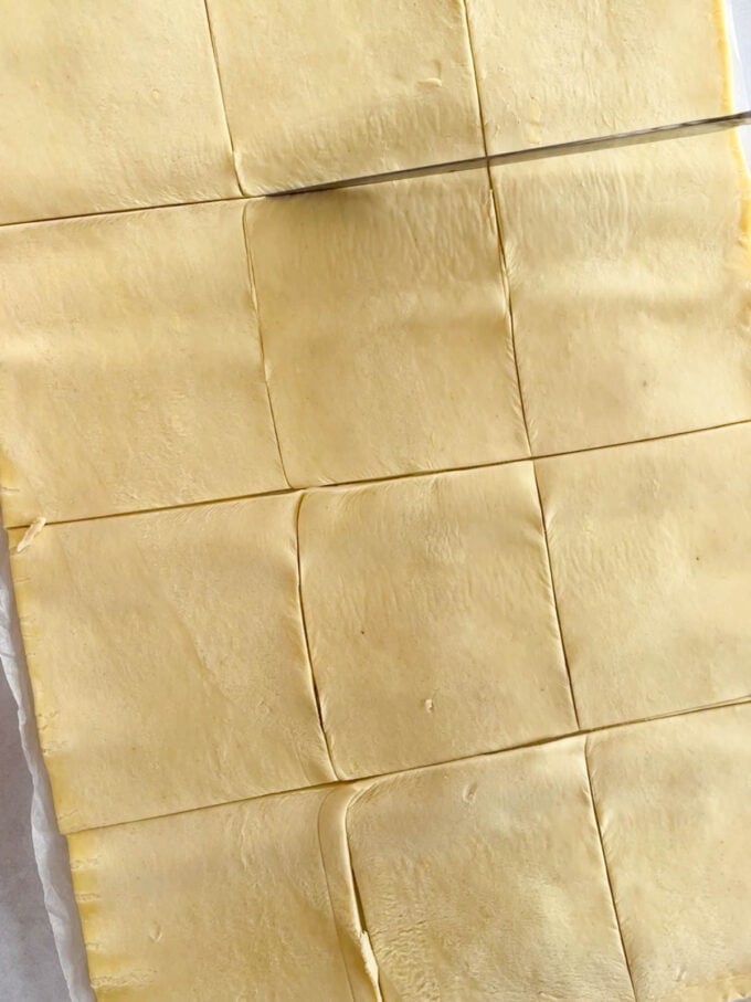 How to make Christmas canapés Step 1.