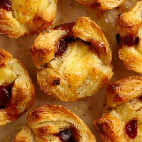 An easy recipe for homemade Christmas canapés.