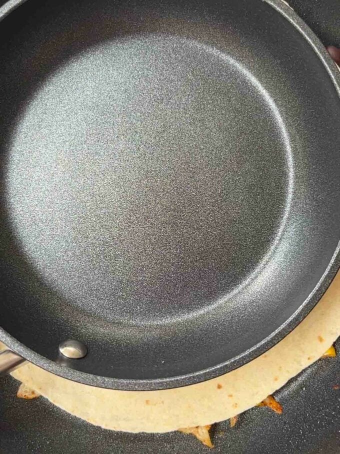 How to make Chicken Quesadillas, step 6.