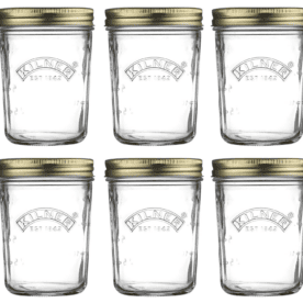 Large Jam Jars x 6